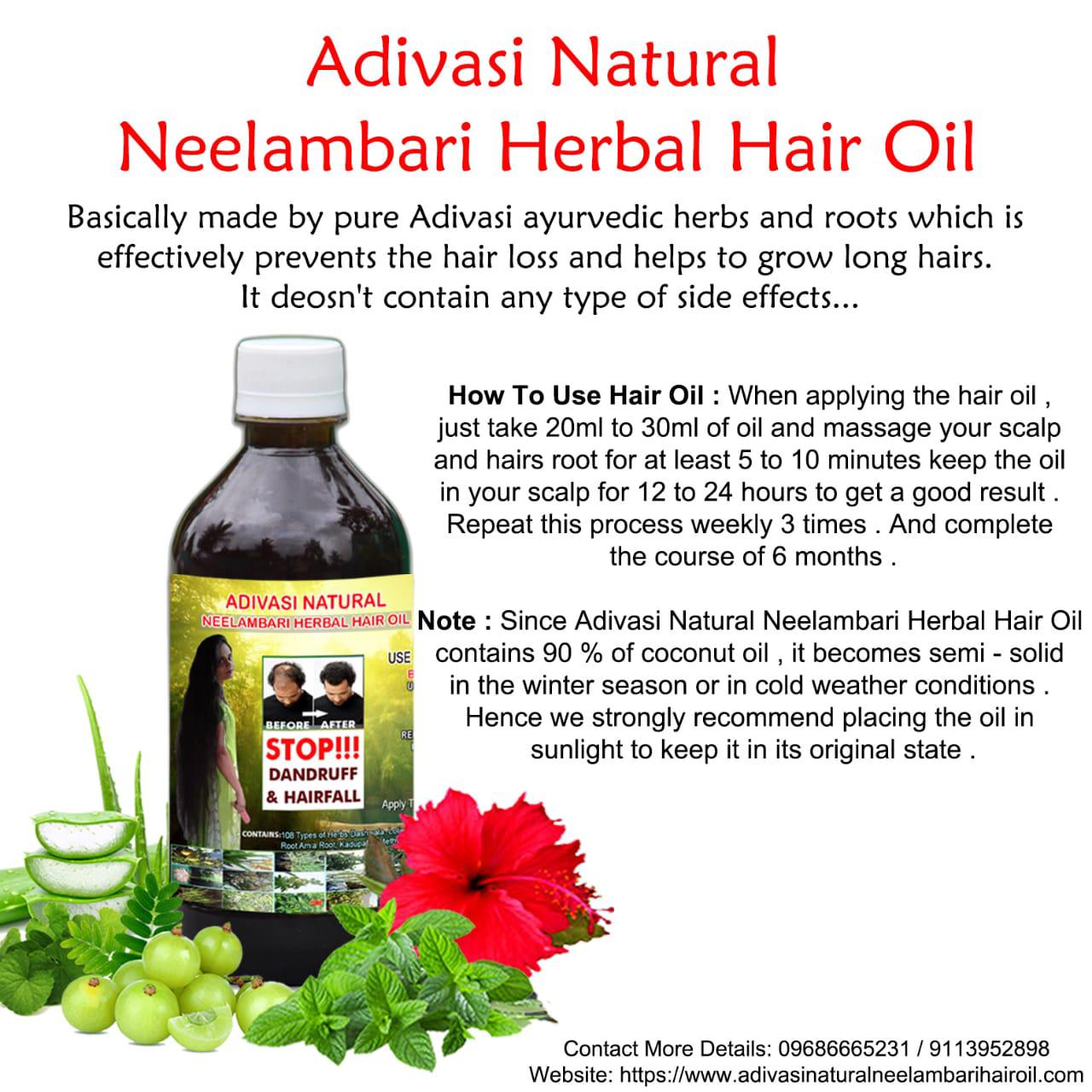 Adivasi herbal hair oil