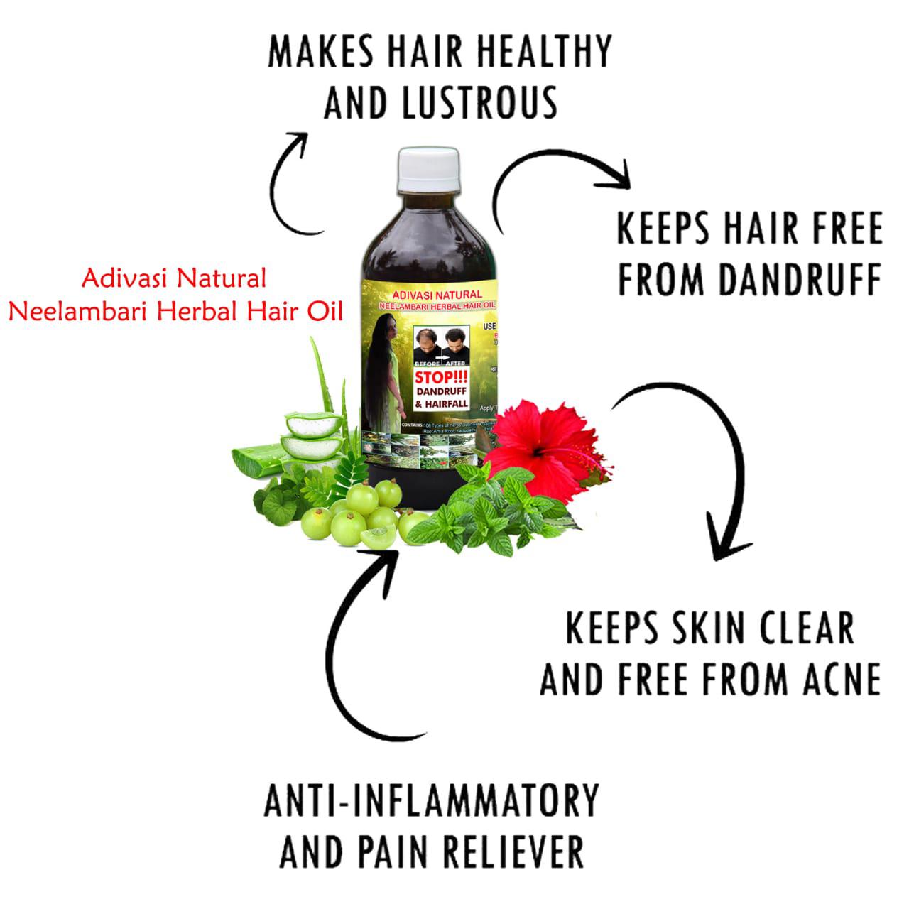 Adivasi herbal hair oil